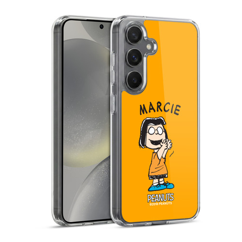 Peanuts Characters Marcie Soft Gel Case for Samsung Galaxy S24 5G & MagSafe