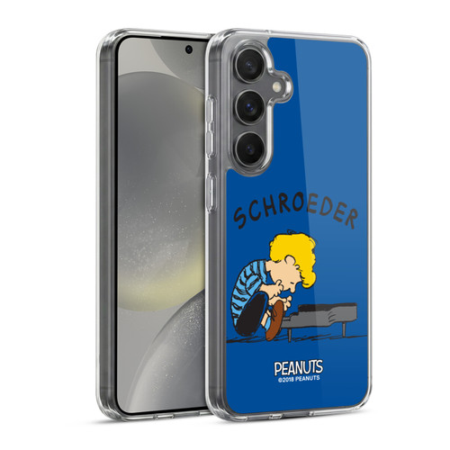 Peanuts Characters Schroeder Soft Gel Case for Samsung Galaxy S24 5G & MagSafe