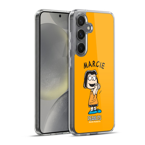 Peanuts Characters Marcie Soft Gel Case for Samsung Galaxy S24+ 5G & MagSafe