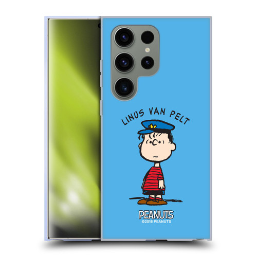 Peanuts Characters Linus van Pelt Soft Gel Case for Samsung Galaxy S24 Ultra 5G & MagSafe
