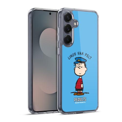 Peanuts Characters Linus van Pelt Soft Gel Case for Samsung Galaxy S25+ & MagSafe