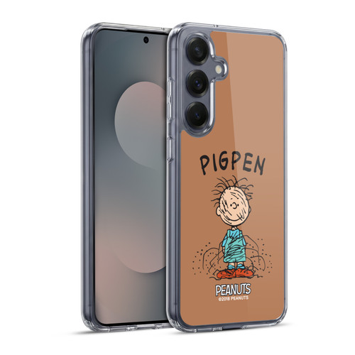 Peanuts Characters Pigpen Soft Gel Case for Samsung Galaxy S25+ & MagSafe