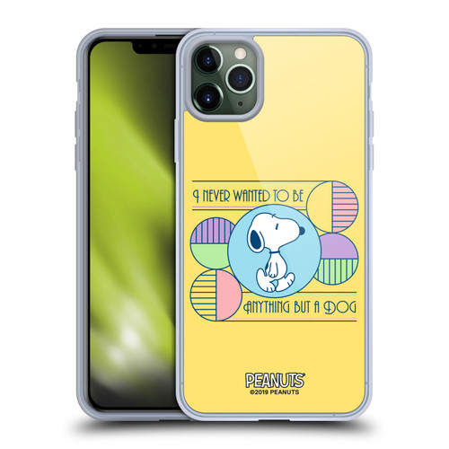Peanuts Snoopy Deco Dreams Dog Soft Gel Case for Apple iPhone 11 Pro Max & MagSafe