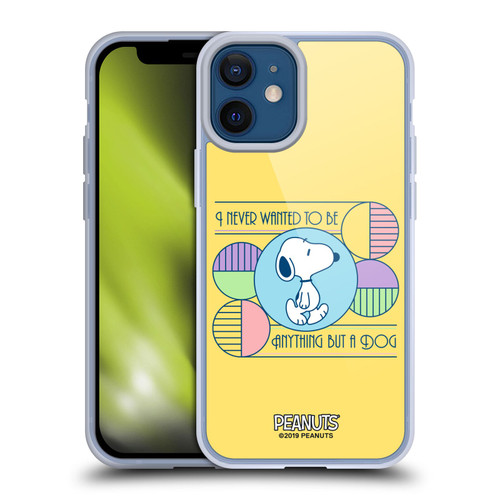Peanuts Snoopy Deco Dreams Dog Soft Gel Case for Apple iPhone 12 Mini & MagSafe