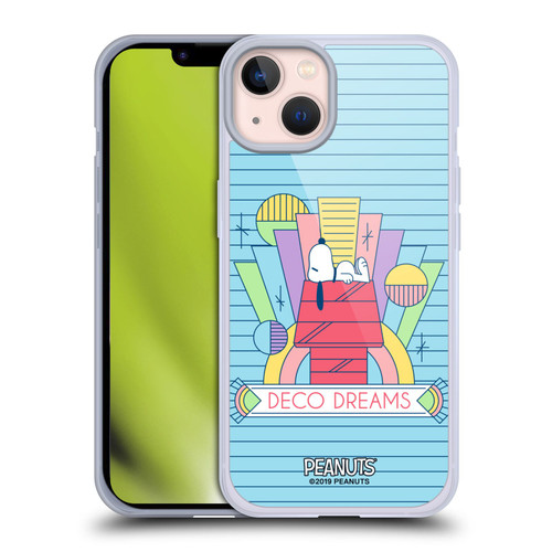 Peanuts Snoopy Deco Dreams House Dreams Soft Gel Case for Apple iPhone 13 & MagSafe