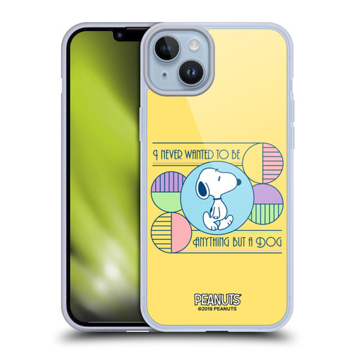 Peanuts Snoopy Deco Dreams Dog Soft Gel Case for Apple iPhone 14 Plus & MagSafe