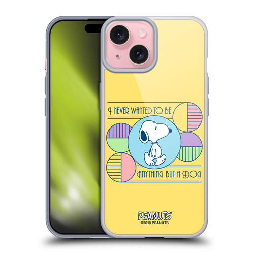 Peanuts Snoopy Deco Dreams Dog Soft Gel Case for Apple iPhone 15 & MagSafe