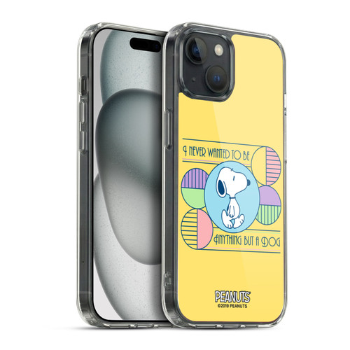 Peanuts Snoopy Deco Dreams Dog Soft Gel Case for Apple iPhone 15 Plus & MagSafe