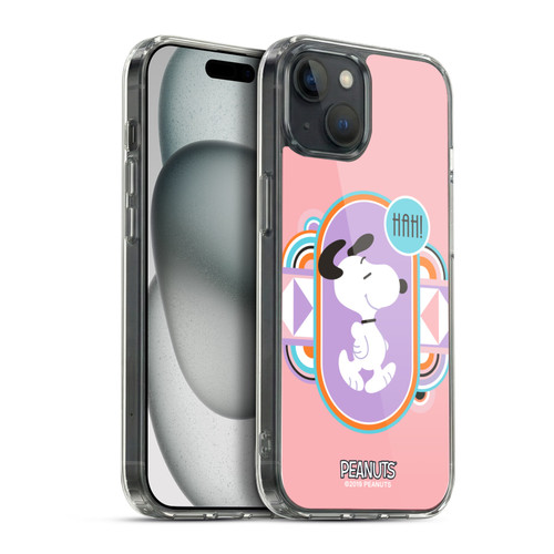 Peanuts Snoopy Deco Dreams Pastels Soft Gel Case for Apple iPhone 15 Plus & MagSafe