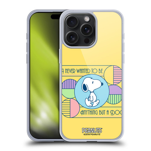 Peanuts Snoopy Deco Dreams Dog Soft Gel Case for Apple iPhone 15 Pro Max & MagSafe