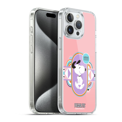 Peanuts Snoopy Deco Dreams Pastels Soft Gel Case for Apple iPhone 15 Pro Max & MagSafe