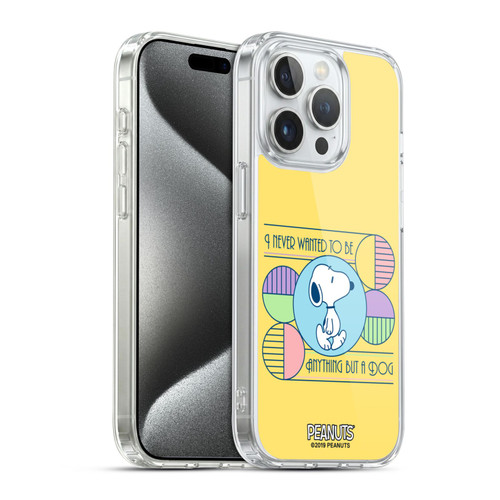 Peanuts Snoopy Deco Dreams Dog Soft Gel Case for Apple iPhone 15 Pro & MagSafe