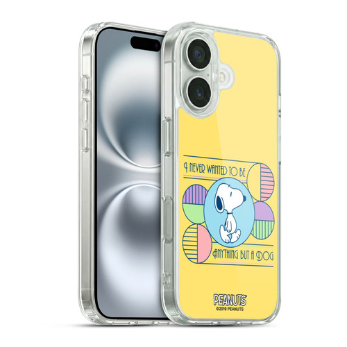 Peanuts Snoopy Deco Dreams Dog Soft Gel Case for Apple iPhone 16 & MagSafe