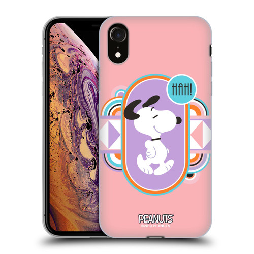 Peanuts Snoopy Deco Dreams Pastels Soft Gel Case for Apple iPhone XR