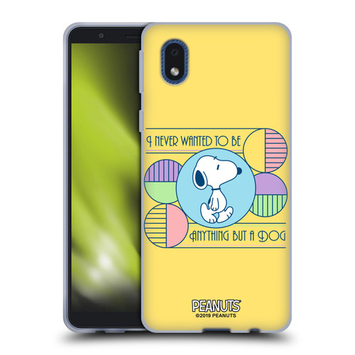 Peanuts Snoopy Deco Dreams Dog Soft Gel Case for Samsung Galaxy A01 Core (2020)