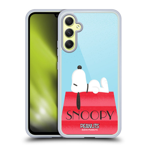 Peanuts Snoopy Deco Dreams House Soft Gel Case for Samsung Galaxy A34 5G