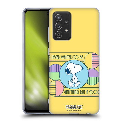 Peanuts Snoopy Deco Dreams Dog Soft Gel Case for Samsung Galaxy A52 / A52s / 5G (2021)