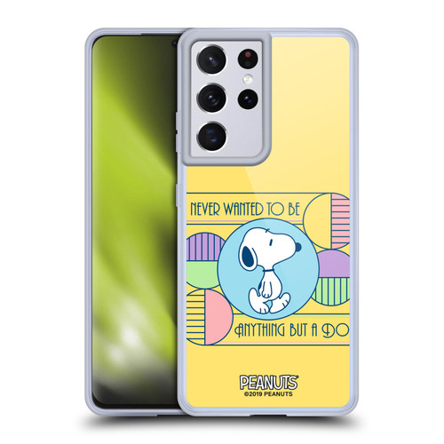 Peanuts Snoopy Deco Dreams Dog Soft Gel Case for Samsung Galaxy S21 Ultra 5G & MagSafe