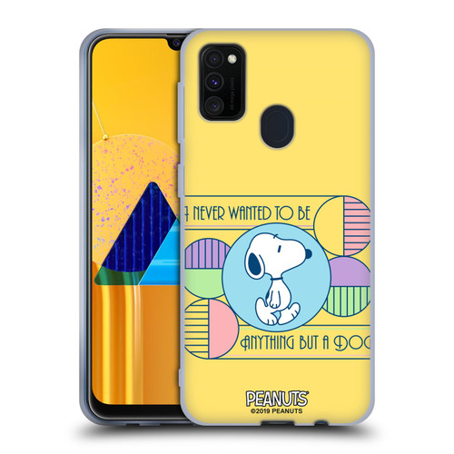 Peanuts Snoopy Deco Dreams Dog Soft Gel Case for Samsung Galaxy M30s (2019)/M21 (2020)