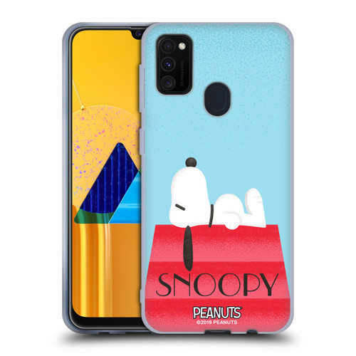 Peanuts Snoopy Deco Dreams House Soft Gel Case for Samsung Galaxy M30s (2019)/M21 (2020)
