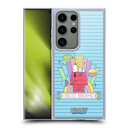 Peanuts Snoopy Deco Dreams House Dreams Soft Gel Case for Samsung Galaxy S23 Ultra 5G & MagSafe
