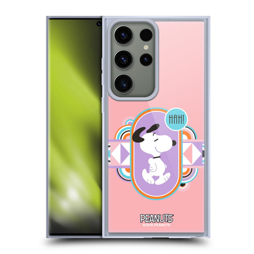Peanuts Snoopy Deco Dreams Pastels Soft Gel Case for Samsung Galaxy S23 Ultra 5G & MagSafe