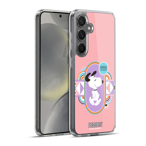 Peanuts Snoopy Deco Dreams Pastels Soft Gel Case for Samsung Galaxy S24+ 5G & MagSafe