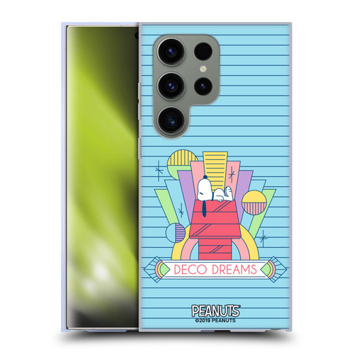 Peanuts Snoopy Deco Dreams House Dreams Soft Gel Case for Samsung Galaxy S24 Ultra 5G & MagSafe