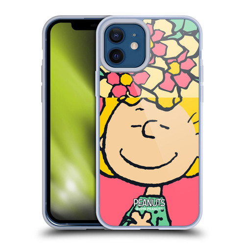 Peanuts Halfs And Laughs Sally Flowers Soft Gel Case for Apple iPhone 12 / iPhone 12 Pro & MagSafe