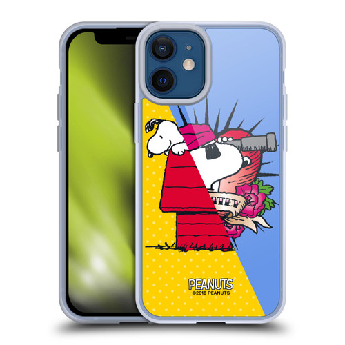 Peanuts Halfs And Laughs Snoopy Pirate Soft Gel Case for Apple iPhone 12 Mini & MagSafe