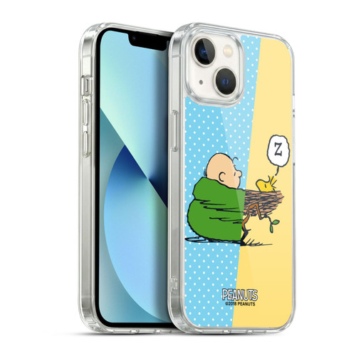 Peanuts Halfs And Laughs Charlie & Woodstock Nap Soft Gel Case for Apple iPhone 13