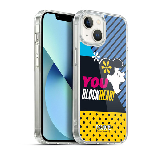 Peanuts Halfs And Laughs Lucy van Pelt Soft Gel Case for Apple iPhone 13