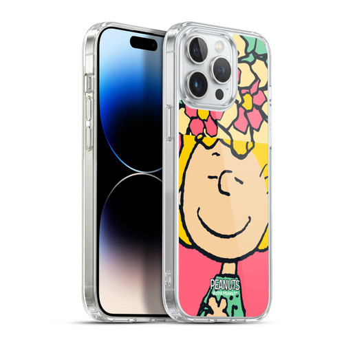Peanuts Halfs And Laughs Sally Flowers Soft Gel Case for Apple iPhone 13 Pro Max & MagSafe