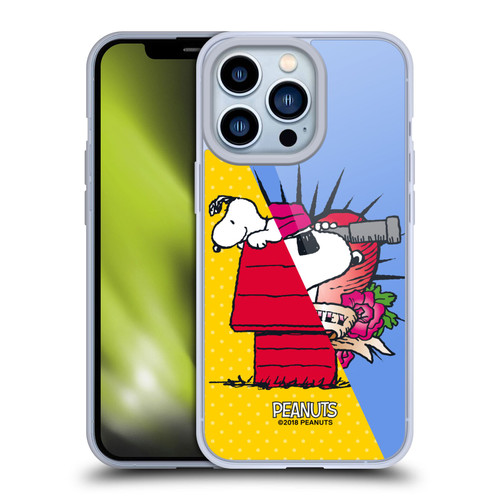 Peanuts Halfs And Laughs Snoopy Pirate Soft Gel Case for Apple iPhone 13 Pro & MagSafe