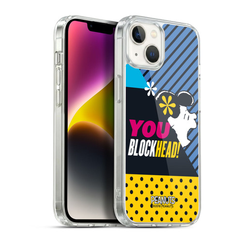 Peanuts Halfs And Laughs Lucy van Pelt Soft Gel Case for Apple iPhone 14 Plus & MagSafe