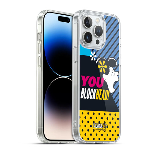 Peanuts Halfs And Laughs Lucy van Pelt Soft Gel Case for Apple iPhone 14 Pro Max & MagSafe