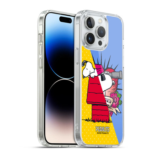 Peanuts Halfs And Laughs Snoopy Pirate Soft Gel Case for Apple iPhone 14 Pro Max & MagSafe