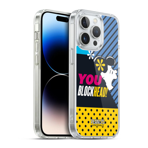 Peanuts Halfs And Laughs Lucy van Pelt Soft Gel Case for Apple iPhone 14 Pro & MagSafe