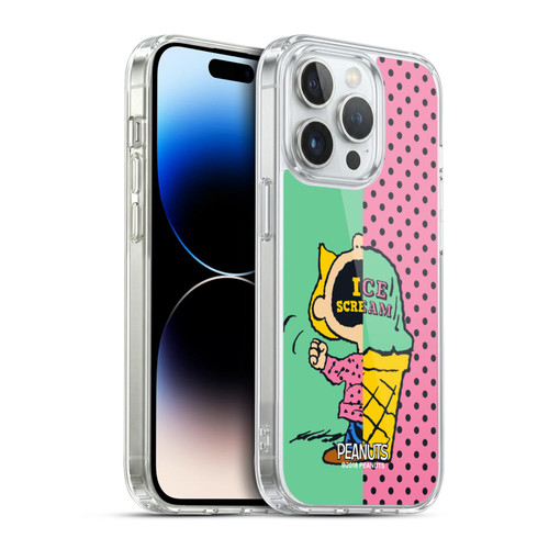 Peanuts Halfs And Laughs Sally Ice Cream Soft Gel Case for Apple iPhone 14 Pro & MagSafe