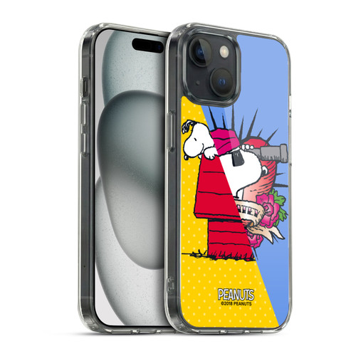 Peanuts Halfs And Laughs Snoopy Pirate Soft Gel Case for Apple iPhone 15 & MagSafe
