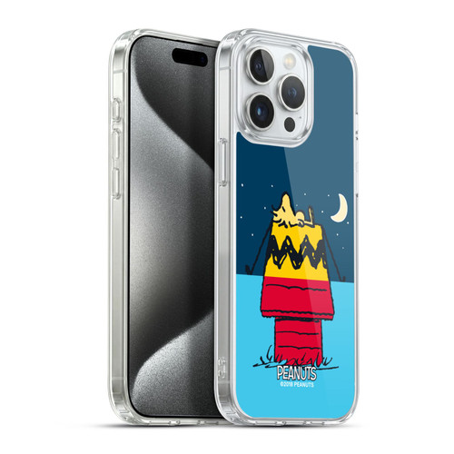 Peanuts Halfs And Laughs Woodstock House Soft Gel Case for Apple iPhone 15 Pro Max & MagSafe
