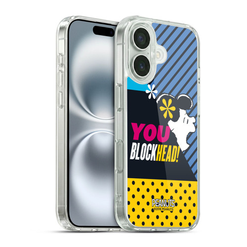 Peanuts Halfs And Laughs Lucy van Pelt Soft Gel Case for Apple iPhone 16 & MagSafe