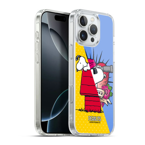 Peanuts Halfs And Laughs Snoopy Pirate Soft Gel Case for Apple iPhone 16 Pro Max & MagSafe