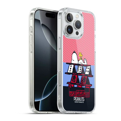 Peanuts Halfs And Laughs Snoopy & Woodstock 3 Soft Gel Case for Apple iPhone 16 Pro Max & MagSafe