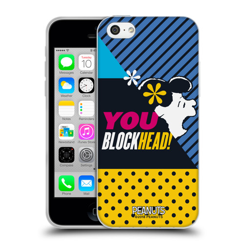 Peanuts Halfs And Laughs Lucy van Pelt Soft Gel Case for Apple iPhone 5c