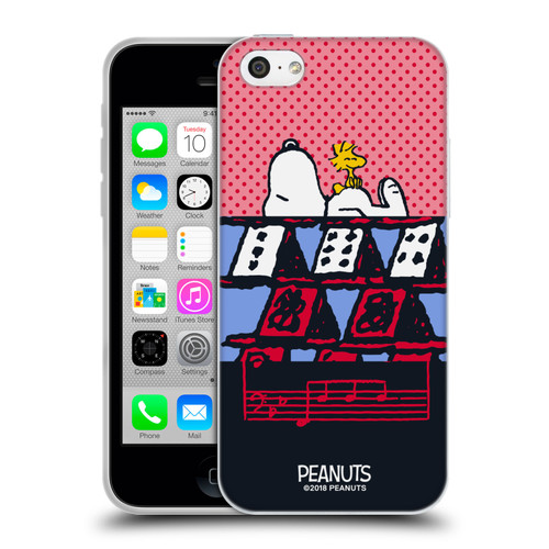 Peanuts Halfs And Laughs Snoopy & Woodstock 3 Soft Gel Case for Apple iPhone 5c
