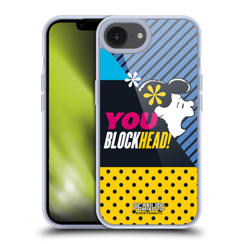 Peanuts Halfs And Laughs Lucy van Pelt Soft Gel Case for Apple iPhone 16e & MagSafe