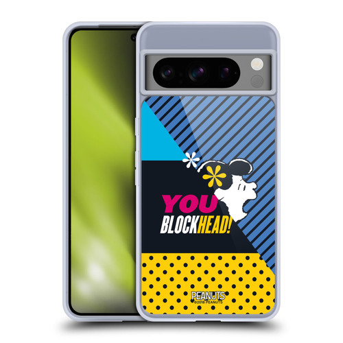 Peanuts Halfs And Laughs Lucy van Pelt Soft Gel Case for Google Pixel 8 Pro