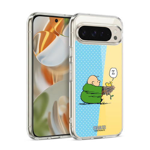 Peanuts Halfs And Laughs Charlie & Woodstock Nap Soft Gel Case for Google Pixel 9 / Pixel 9 Pro