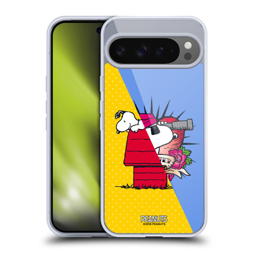 Peanuts Halfs And Laughs Snoopy Pirate Soft Gel Case for Google Pixel 9 Pro XL